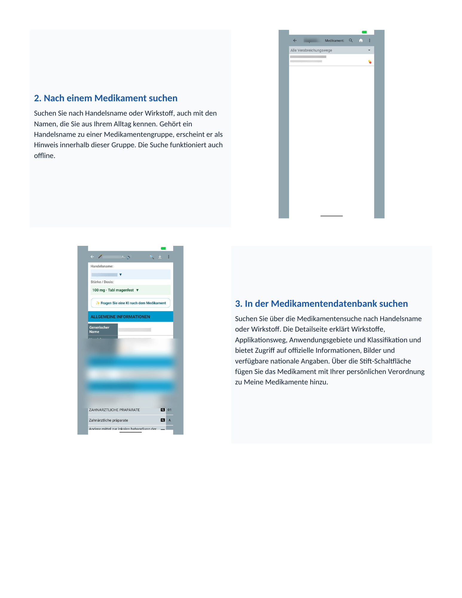 Medil AI Patientenleitfaden, page 2 of 5